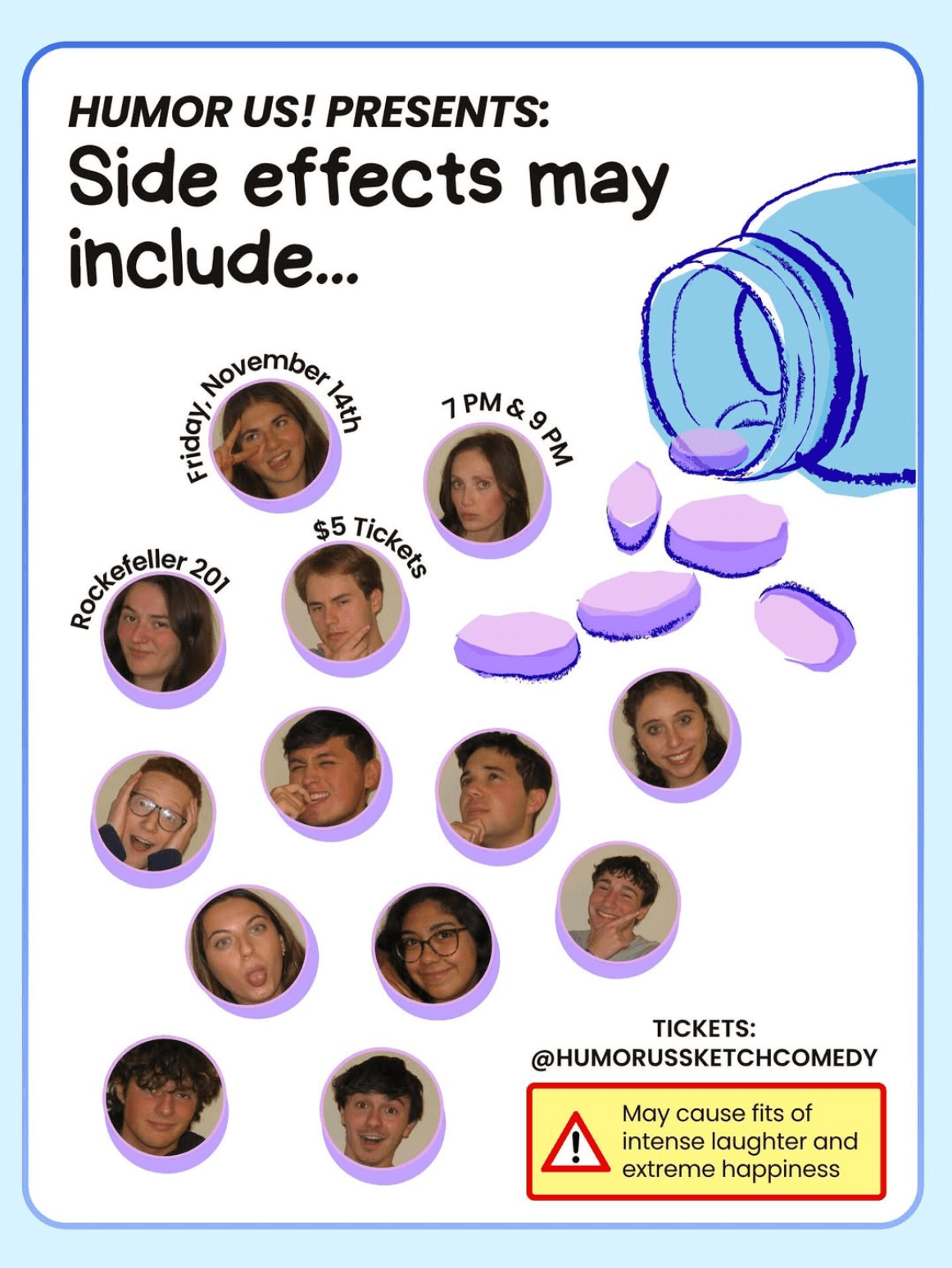 HumorUs cast group photo